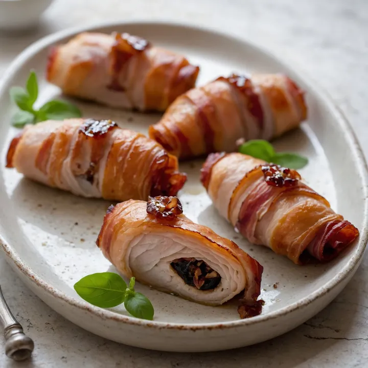 Turkey rolls with prunes: a delicious combination of tenderness and sweetness - MealWings
