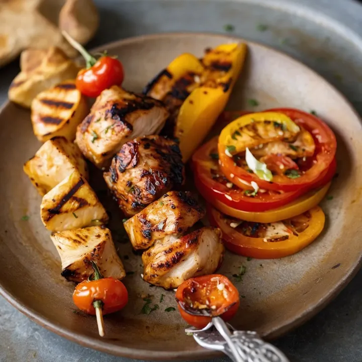 Chicken breast shish kebab on the grill: The perfect choice for a picnic
 - MealWings