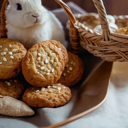 Ciastka twarogowe na rjażence: Delikatne figurki na wesołą herbatkę
