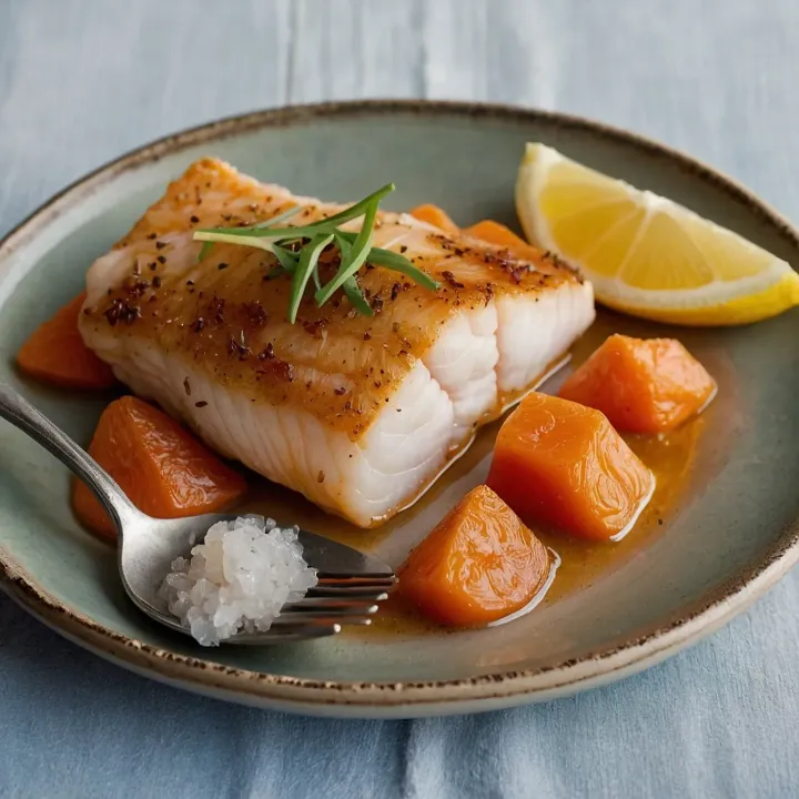 Delicate cod in foil with the aroma of carrots and leeks
 - MealWings