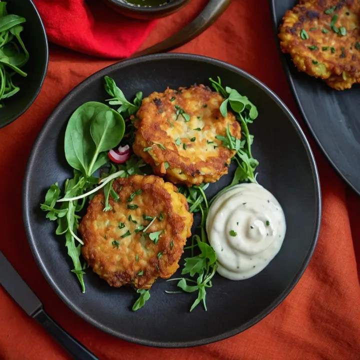 Delicate zucchini fritters - quick and easy to make! - MealWings