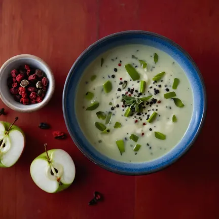 Cold Apple Soup: A Refreshing Treat for a Hot Day
