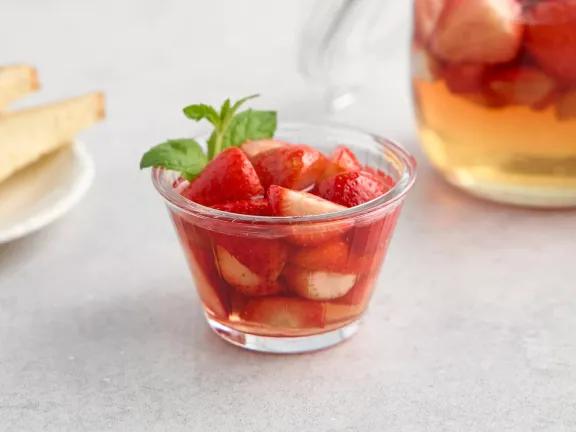 Strawberries in syrup