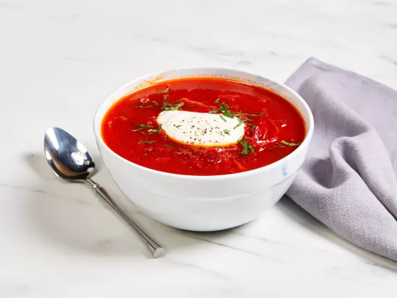 Canned borscht