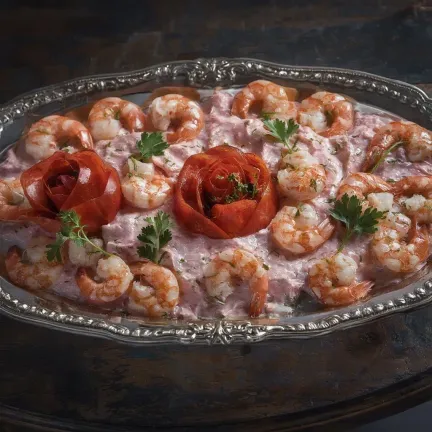 Pink Shrimp Salad
