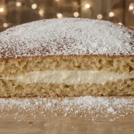 Sour Cream-Filled Pound Cake