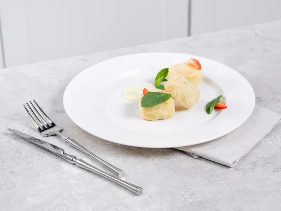 Cheesecakes without flour and semolina