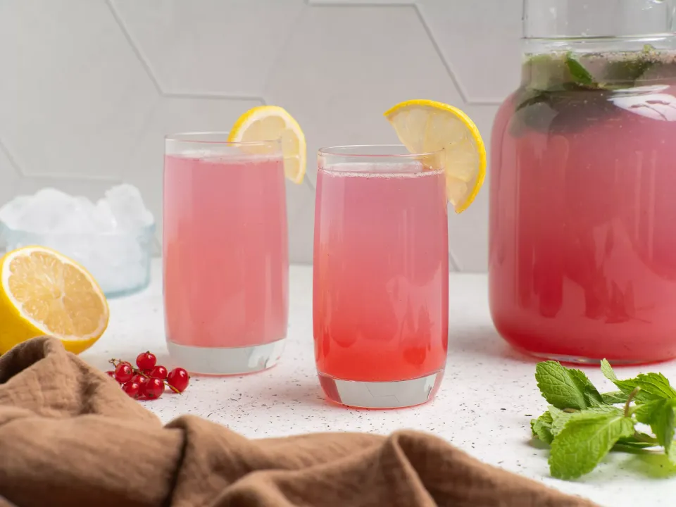 Redcurrant and Mint Lemonade - MealWings