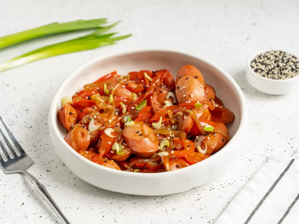 Korean-Style Sausages - MealWings