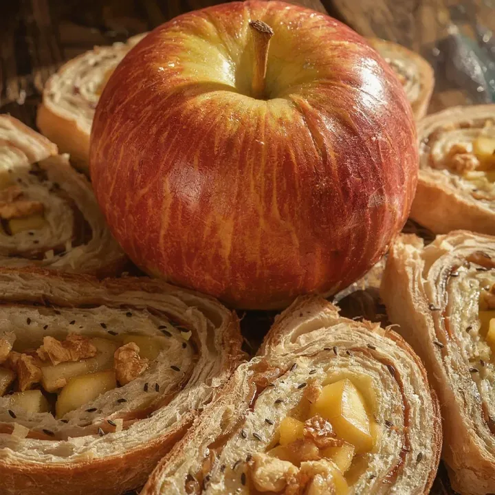 Lenten Apple and Seed Roll - MealWings