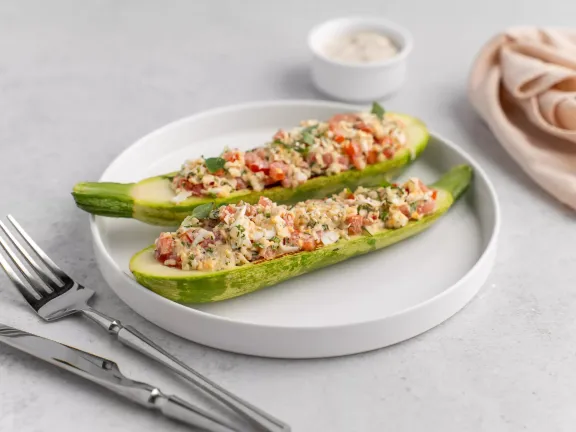 Łódeczki z cukinii