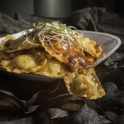 Ravioli ze szpinakiem