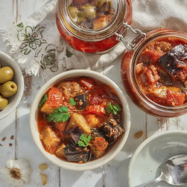 Sicilian caponata with olives - MealWings