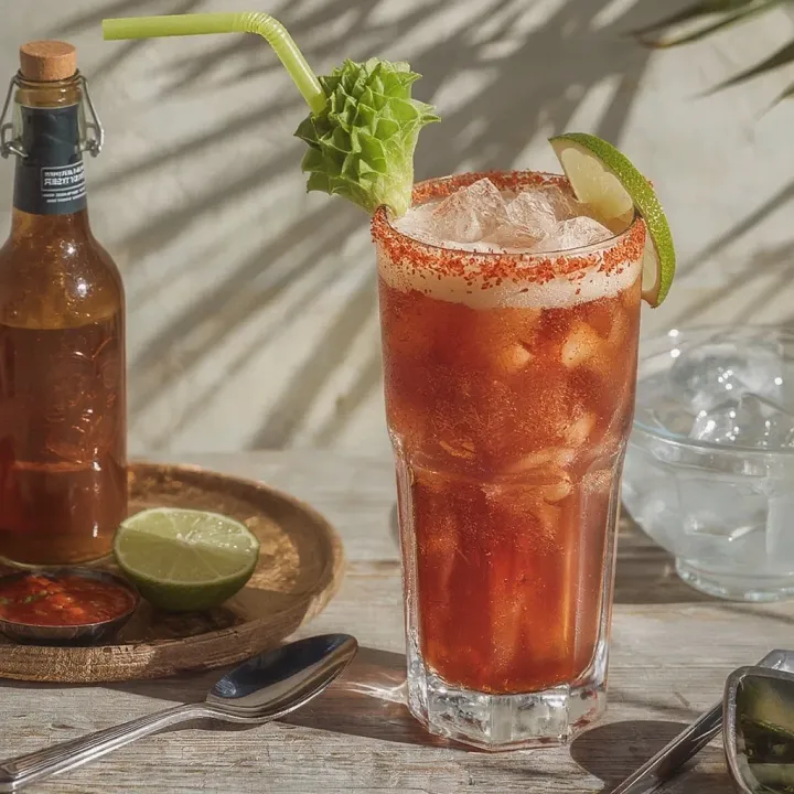 Michelada: Beer Cocktail with Tomato Juice - MealWings