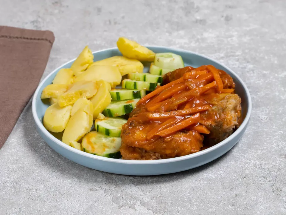 Navaga in a Frying Pan - MealWings