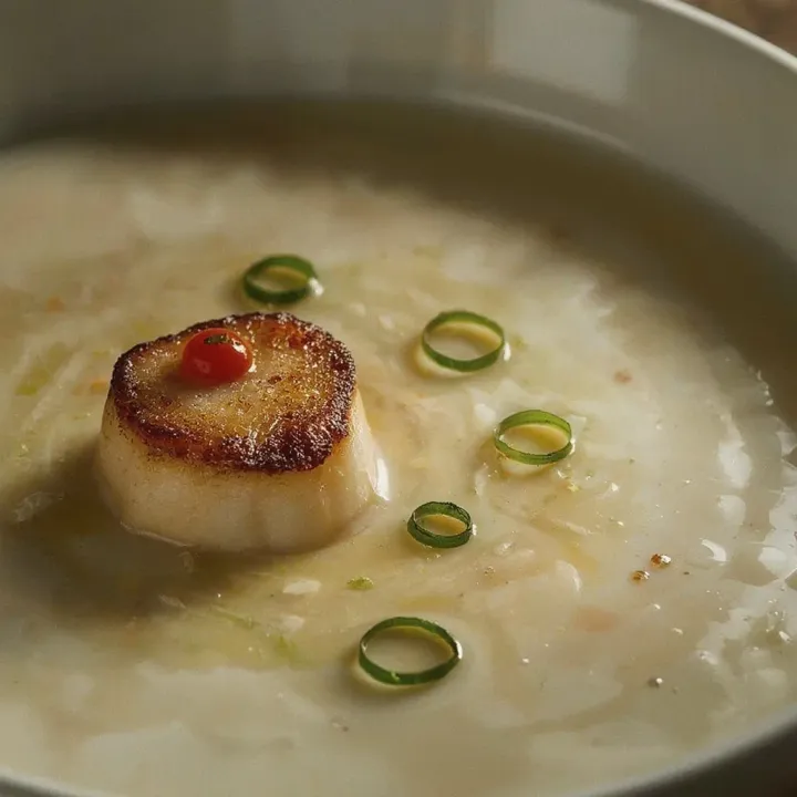 Cauliflower Soup with Scallops - MealWings
