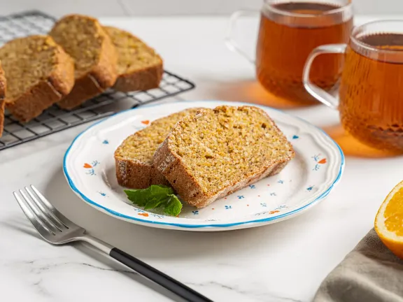 Гарбузово-апельсиновий кекс