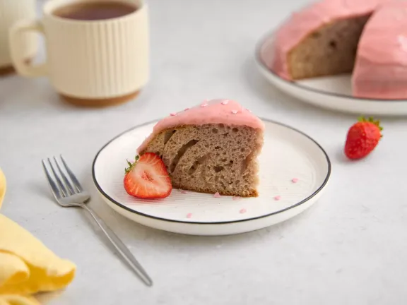 Полуничний бісквіт