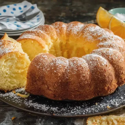 Італійський апельсиновий кекс Чіамбелла