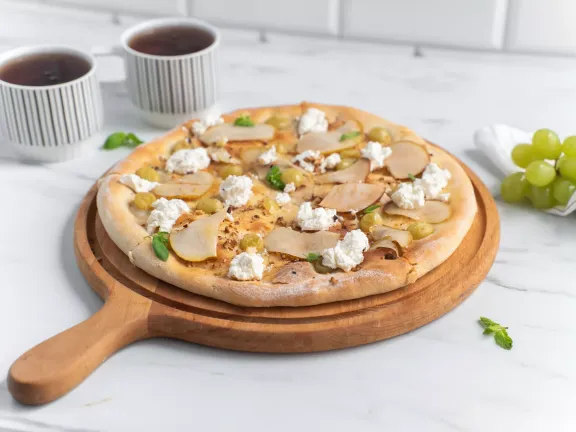 Pear and Ricotta Pizza