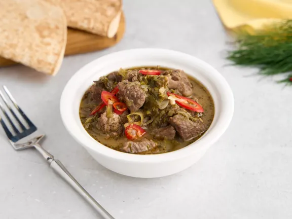 Чакапулі з баранини з естрагоном