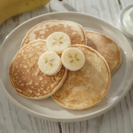 Бананові панкейки за 10 хвилин без цукру