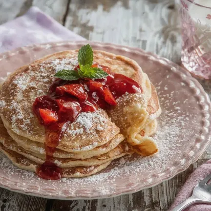 Pancakes on whey without eggs