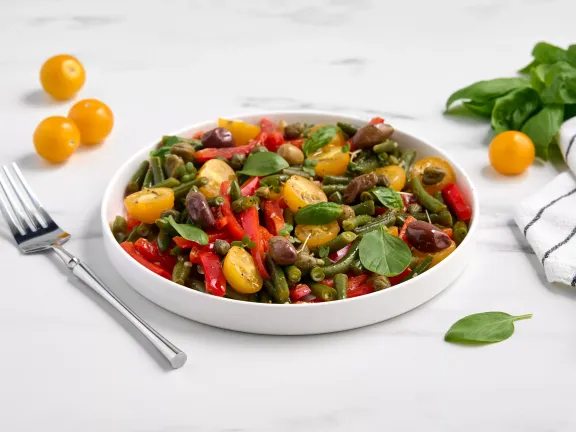 Салат зі стручкової квасолі