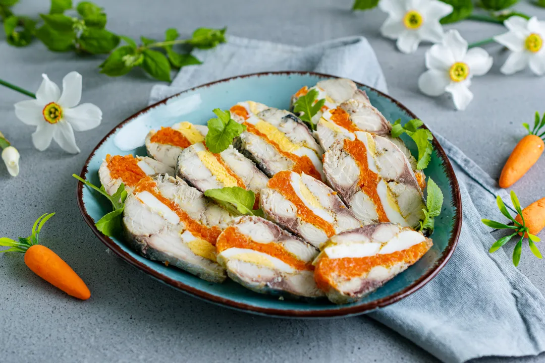 Serve the snack chilled, garnished with fresh herbs. Enjoy!

