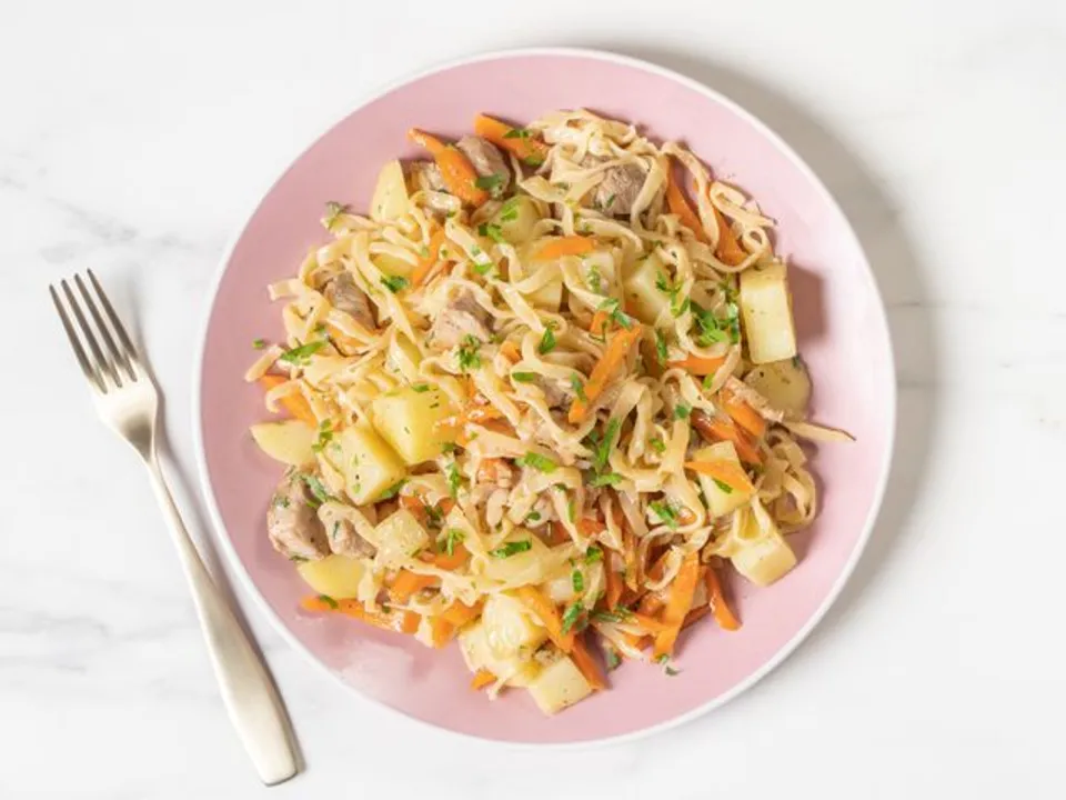 The noodles can be cooked and added to other dishes immediately after preparation, allowing you to enjoy their fresh taste.